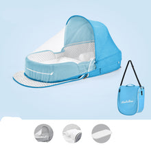 Load image into Gallery viewer, Baby Crib Multifunctional Folding Newborn  Bed
