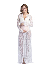 Load image into Gallery viewer, Lace Mopping Dress For Pregnant Women
