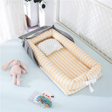 Load image into Gallery viewer, Cotton Portable Baby Crib Newborn Foldable
