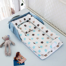 Load image into Gallery viewer, Cotton Portable Foldable Baby Bed
