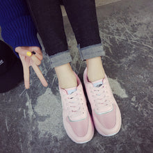 Load image into Gallery viewer, 2021 new spring color sport shoes, thick white shoe
