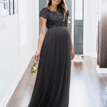 Load image into Gallery viewer, Chiffon dress for pregnant women
