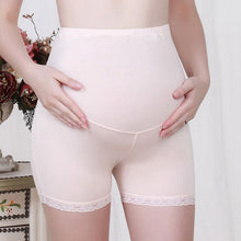 Load image into Gallery viewer, Pregnant women stomach lift shorts anti-light three-point
