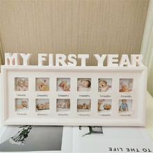 Load image into Gallery viewer, My First Year Baby 12 Month Photo Frame Baby Accessories Newborn Gift
