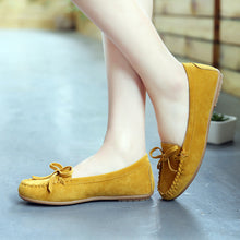 Load image into Gallery viewer, Flat Bottom Low-top Single Shoes Round Toe Peas Shoes Pregnant Women Shoes

