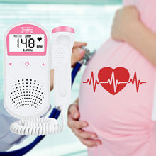 Load image into Gallery viewer, Fetal Doppler Upgraded Fetal Home Pregnancy Heart Rate
