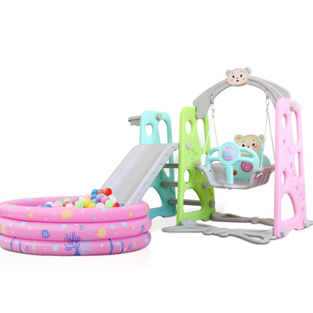 Toddler Mountaineering And Swing Set, Suitable For Indoor And Backyard Baskets