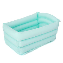 Load image into Gallery viewer, Inflatable Baby Tub Travel Bath Kids Shower Child Newborn Swimming Pool

