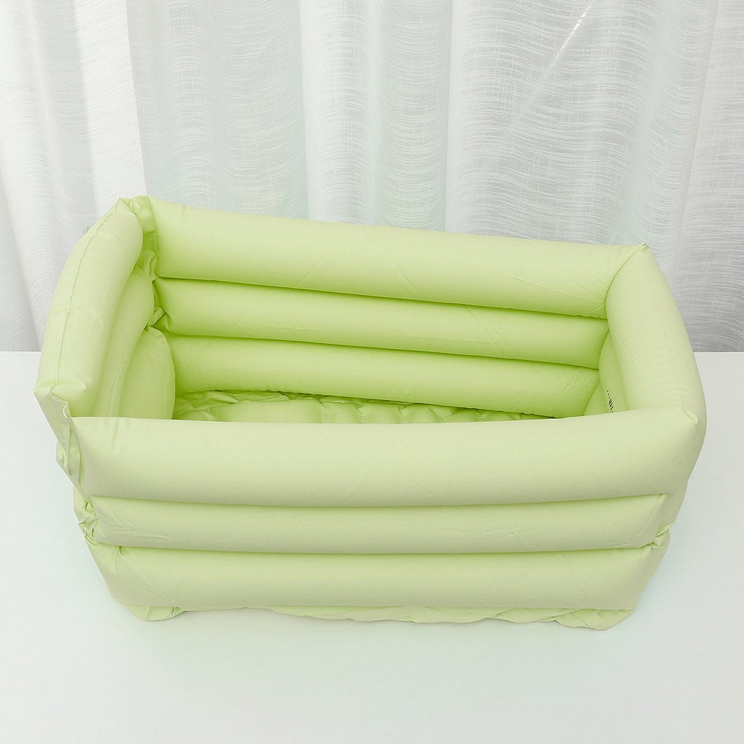 Inflatable Baby Tub Travel Bath Kids Shower Child Newborn Swimming Pool